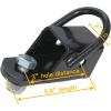 image:imageMaxxHaul 50619 BoltOn ATV UTV Trailer Hitch Receiver Adapter for 2 Receiver Tube with Welded DRing