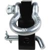 image:imageMaxxHaul 70250 Receiver Hitch DRing with 34 Forged Shackle and Solid Shaft for Vehicle Recovery Towing