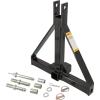 image:imageMaxxHaul 500393 Point 2 inch Heavy Duty Trailer Hitch Drawbar Adapter Category 1 Tractor Tow Compatible with John Deere Kubota CAT BX LM25H WLM Tractor NorTrac Yanmar Kioti