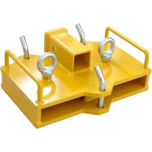 image:imageMaxxHaul 50842 Forklift Hitch Attachment  2 Hitch Receiver for Forklift Dual Pallet ForksForklift Hitch Attachment  2 Hitch Receiver for Forklift Dual Pallet Forks