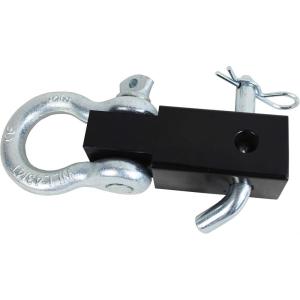 image:imageMaxxHaul 70250 Receiver Hitch DRing with 34 Forged Shackle and Solid Shaft for Vehicle Recovery Towing