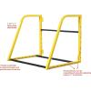 image:imageMaxxHaul Adjustable Wall Mount Folding Tire Rack  32 to 48 Inch Width  300 lb Capacity  Heavy Duty Steel Garage Tire Storage Holds 4 Tires  70489Yellow
