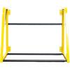 image:imageMaxxHaul Adjustable Wall Mount Folding Tire Rack  32 to 48 Inch Width  300 lb Capacity  Heavy Duty Steel Garage Tire Storage Holds 4 Tires  70489Yellow
