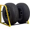 image:imageMaxxHaul Adjustable Wall Mount Folding Tire Rack  32 to 48 Inch Width  300 lb Capacity  Heavy Duty Steel Garage Tire Storage Holds 4 Tires  70489Yellow