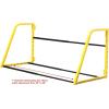 image:imageMaxxHaul Adjustable Wall Mount Folding Tire Rack  32 to 48 Inch Width  300 lb Capacity  Heavy Duty Steel Garage Tire Storage Holds 4 Tires  70489Yellow
