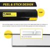image:imageMaxxHaul 51034 16 in Heavy Duty Car Parking Stoppers 2 Pack Easy Install 16 x 18 x 38 for Garage and Outdoor Car SUV Truck Eco Friendly Material Reflective Strips18 x 125 x 35