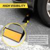 image:imageMaxxHaul 51034 16 in Heavy Duty Car Parking Stoppers 2 Pack Easy Install 16 x 18 x 38 for Garage and Outdoor Car SUV Truck Eco Friendly Material Reflective Strips16 x 18 x 38