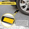 image:imageMaxxHaul 51034 16 in Heavy Duty Car Parking Stoppers 2 Pack Easy Install 16 x 18 x 38 for Garage and Outdoor Car SUV Truck Eco Friendly Material Reflective Strips18 x 125 x 35