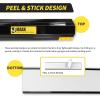 image:imageMaxxHaul 51034 16 in Heavy Duty Car Parking Stoppers 2 Pack Easy Install 16 x 18 x 38 for Garage and Outdoor Car SUV Truck Eco Friendly Material Reflective Strips16 x 18 x 38