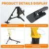 image:imageMaxxHaul 51958 1000  lb Capacity Hitch Mount Heavy Duty Hydraulic Swivel Pickup Truck Crane w 3 Boom Capacities of 500 lbs 750 lbs amp 1000 lbs for 2x 2 Hitch Receiver  Free Pair of Gloves
