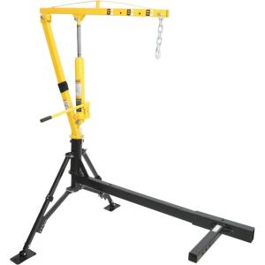 image:imageMaxxHaul 70238 Hydraulic Receiver Hitch Mounted Crane  1000 lb Capacity  Portable Swivel Pickup Truck Hoist with 360 Rotation and Adjustable Support Legs  Fits 2 Class III amp IV Hitches