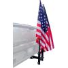 image:imageMAXXHAUL 50607 Hitch Mount Dual Flagpole Holder with AntiWobble Pins for 2 Receivers