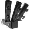 image:imageMaxxHaul 50954 Triple Flagpole Holder for 2 Trailer Hitch  ThreeHeaded Flag Pole Hitch Mount Fits Jeep RV SUV Pickup CamperTrailer