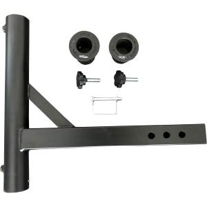 image:imageMaxxHaul 50240 Heavy Duty Hitch Mount Flagpole and Umbrella Holder with Anti Wobble Screws for Standard 2 inch Hitch Receiver for SUV Vans Car Pickup Truck RV