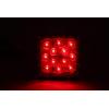 image:imageMaxxHaul 70429 Trailer Hitch Cover with 12 LEDs Brake Light Black 2 inch