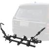image:imageMaxxHaul 50948 2Bike Hitch Rack  Platform Style Carrier for EBike Mountain amp Road Bikes  2 Receiver 66 lbsBike Capacity AntiRattle Hitch Lock Included