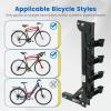 image:imageMaxxHaul Hitch Mount 4 Bike Rack 150 lb Capacity HeavyDuty Swing Down Design Fits Cars Trucks SUVs and Minivans with Safety Reflector Easy Install 70210