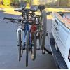 image:imageMaxxHaul Hitch Mount 4 Bike Rack 150 lb Capacity HeavyDuty Swing Down Design Fits Cars Trucks SUVs and Minivans with Safety Reflector Easy Install 70210
