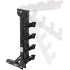 image:imageMaxxHaul Hitch Mount 4 Bike Rack 150 lb Capacity HeavyDuty Swing Down Design Fits Cars Trucks SUVs and Minivans with Safety Reflector Easy Install 70210