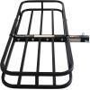 image:imageMaxxHaul 50531 53 x 1912 Hitch Cargo Carrier  Trailer Hitch Mount Steel Cargo Carrier With High Side Rails For RVs Trucks SUVs Vans Cars with 2 Hitch Receiver  500lb Load Capacity Black