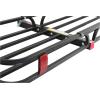 image:imageMaxxHaul 50890 53 x 1912 Hitch Cargo Carrier with Hitch Tightener  Trailer Mount Steel with High Side Rails for RV Truck SUV Van Car 2 Receiver 500lb Load Capacity Black