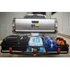 image:imageMaxxHaul 50980 500 lb Capacity Steel Hitch Mount Folding Cargo Carrier Mesh Basket with 1 Tightener fits 2 inch Hitch Receiver 60 x 21 x 65 in for Car SUV Pickup Truck Van Camping Traveling