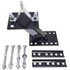 image:imageMAXXHAUL 80071 Powder Coat Black Trailer Spare Carrier with Tire Locking Bracket