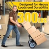 image:imageMaxxHaul 12 Flat Free Solid Tire 12x4007 Wheel with 58 Axle Bore Hole  Double Sealed Bearings 3 Offset Hub  Hand TruckGarden Cart Replacement  400 lb Capacity 2Pack 5102512 Tires