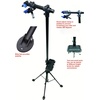 image:imageMAXXHAUL 80725 Bike Repair StandDisplay with Adjustable Height amp 360 Deg Rotating Head Clamp  black  small
